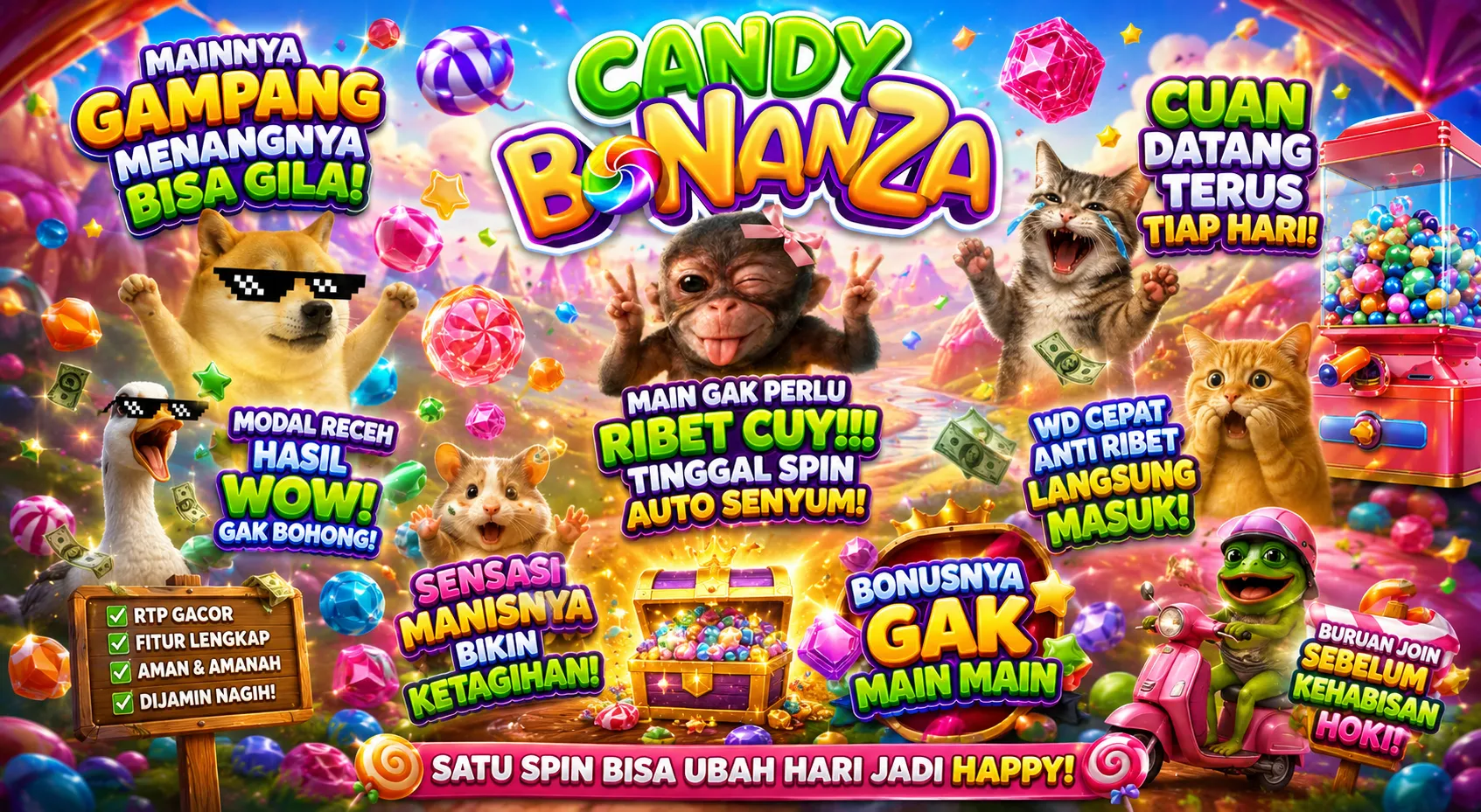 Masuki ruang bermain kelas premium di INTERQQ! Nikmati suasana santai dengan desain tampilan yang lebih elegan, eksklusif, dan bikin betah bermain.